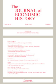 The Journal of Economic History