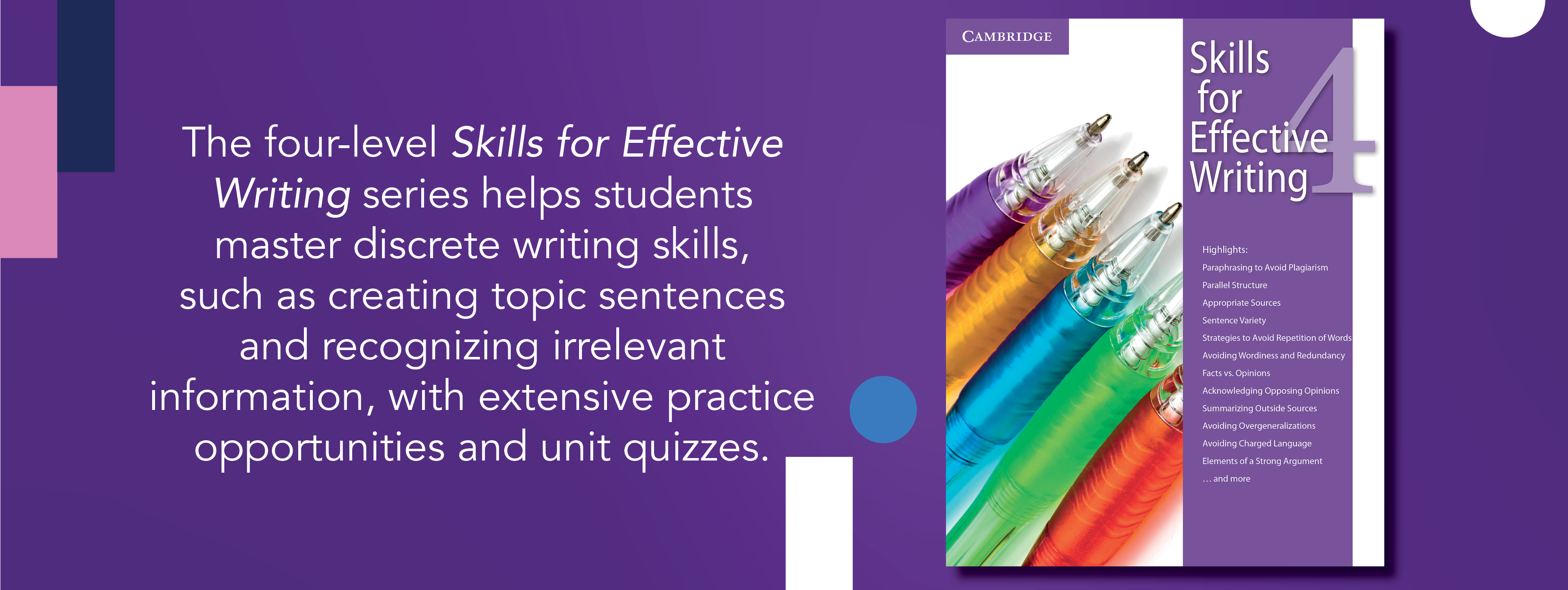 Skills for Writing