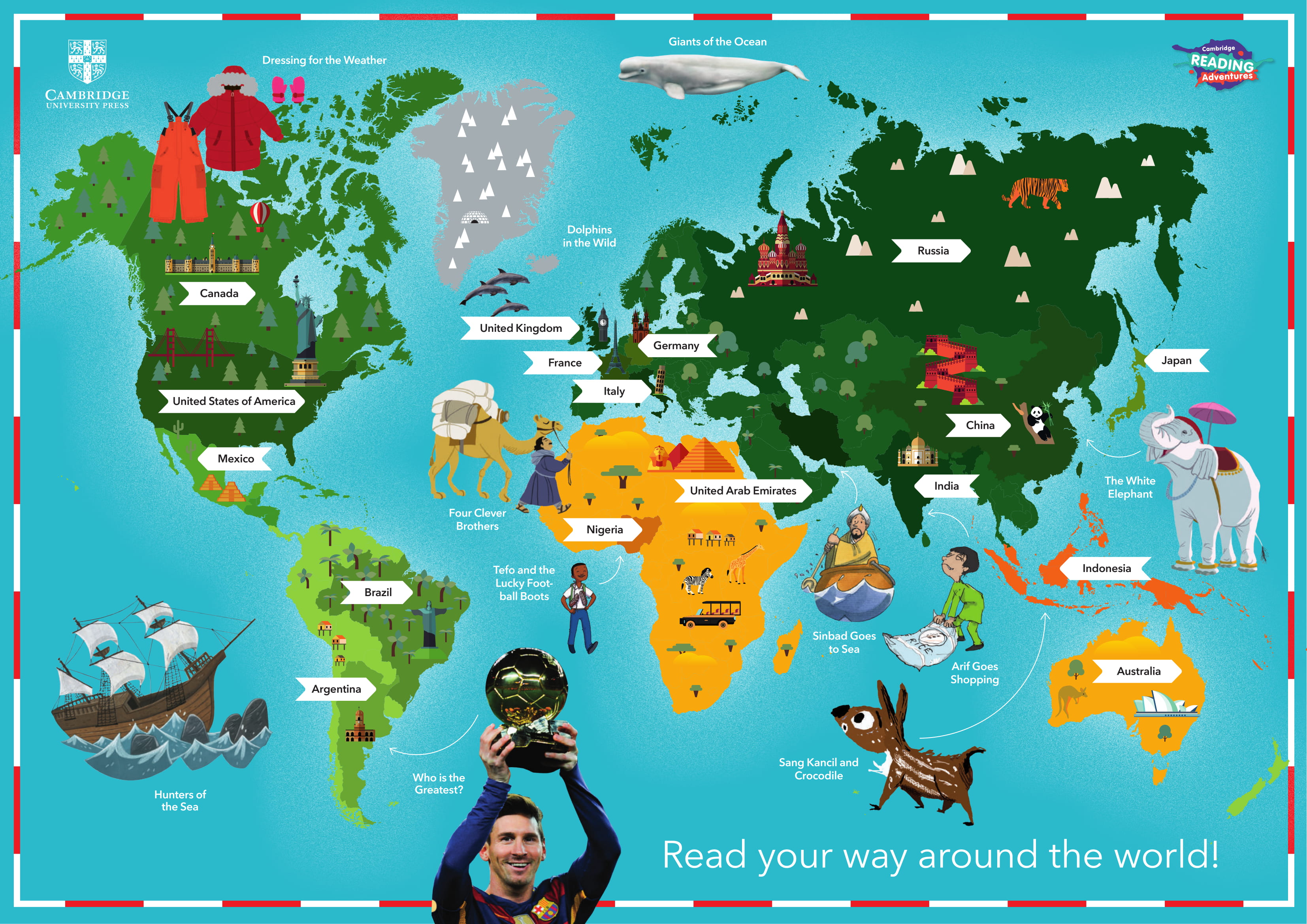 Cambridge Reading Adventures - Adventurer Map