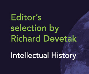 Editor’s selection on Intellectual History 